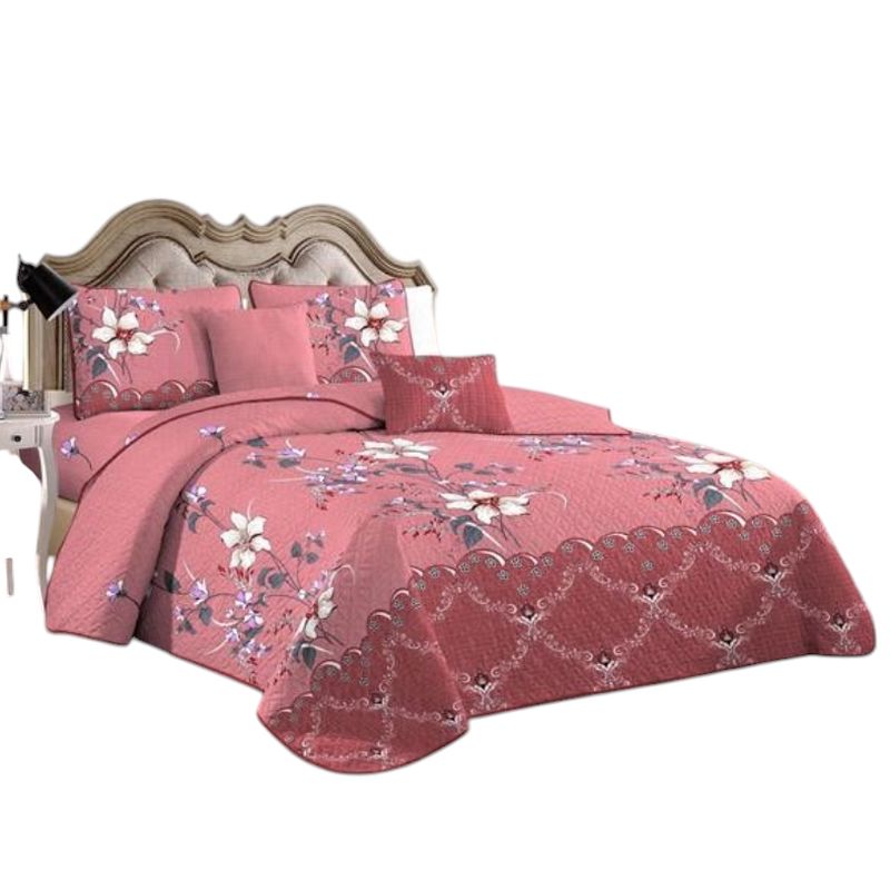 GENERICO - Cobertor Quilt De Verano + Juego De Sabanas 2 Plazas