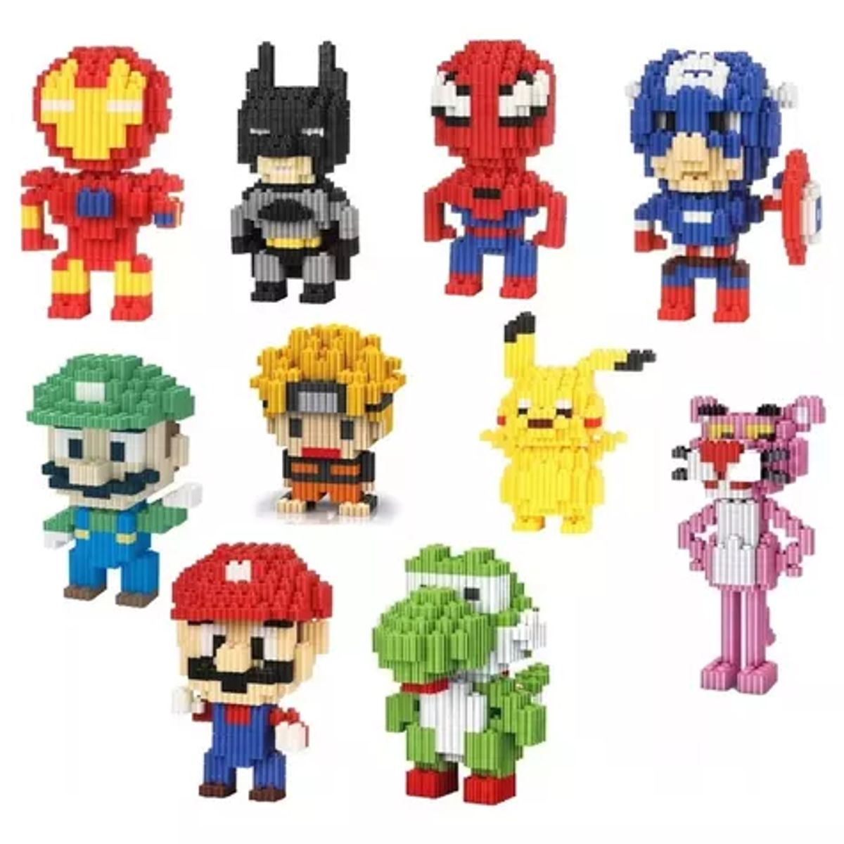 GENERICO - Mini Bloques Tipo Lego Batman Figura 3d Armable