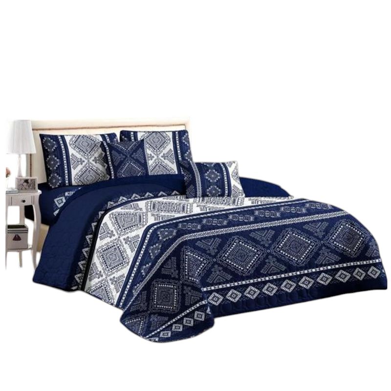 GENERICO - Cobertor Quilt De Verano + Juego De Sabanas 2 Plazas