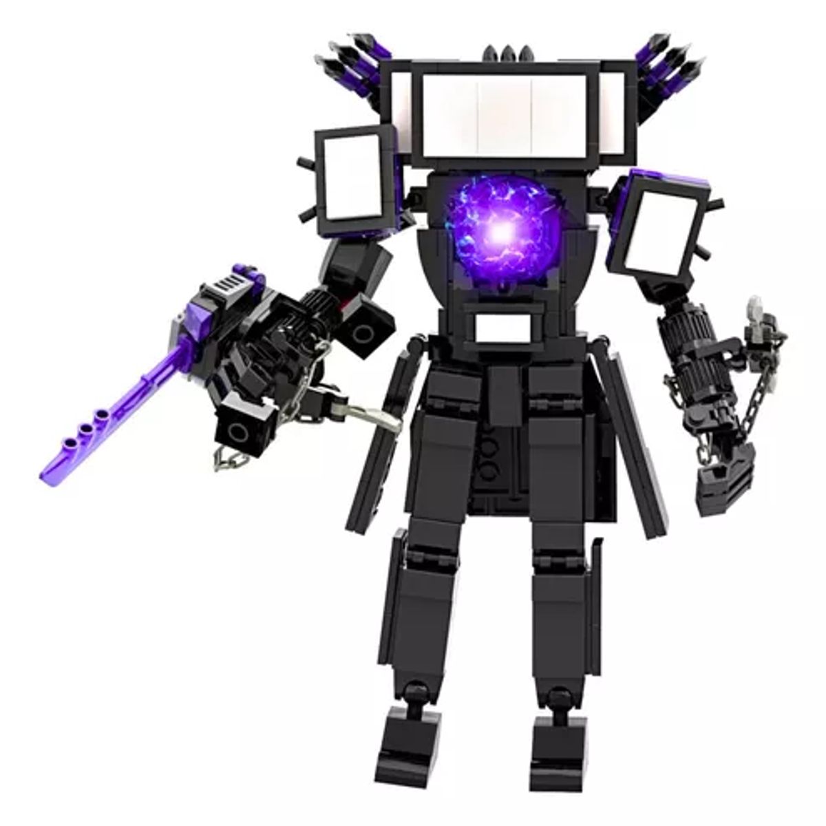 GENERICO - Titan Tv Man Mejorado Bloques Skibidi Toilet Multiverse