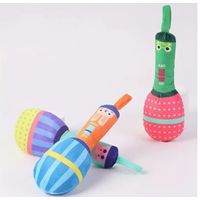 Micrófono Juguete De Peluche Para Masticar De Mascotas