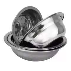 GENERICO - Bowls De Acero Inoxidable Repostería Pocillo De Cocina 15cm