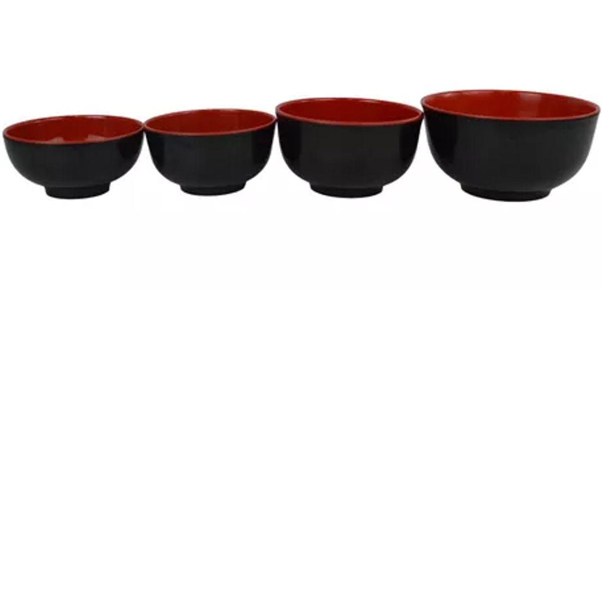 GENERICO - Pack 10 Pocillo Tazón Cuenco De Melamina Bowl Cocina 250ml