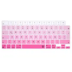 PINEAPPLESTORE - Protector de Teclado MacBook Air 13.6 A2681 M2/ A3113 M3 Escala Rosado