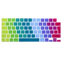 PINEAPPLESTORE - Protector de Teclado MacBook Air 13.6 A2681/ M2 A3113 M3 Arcoíris