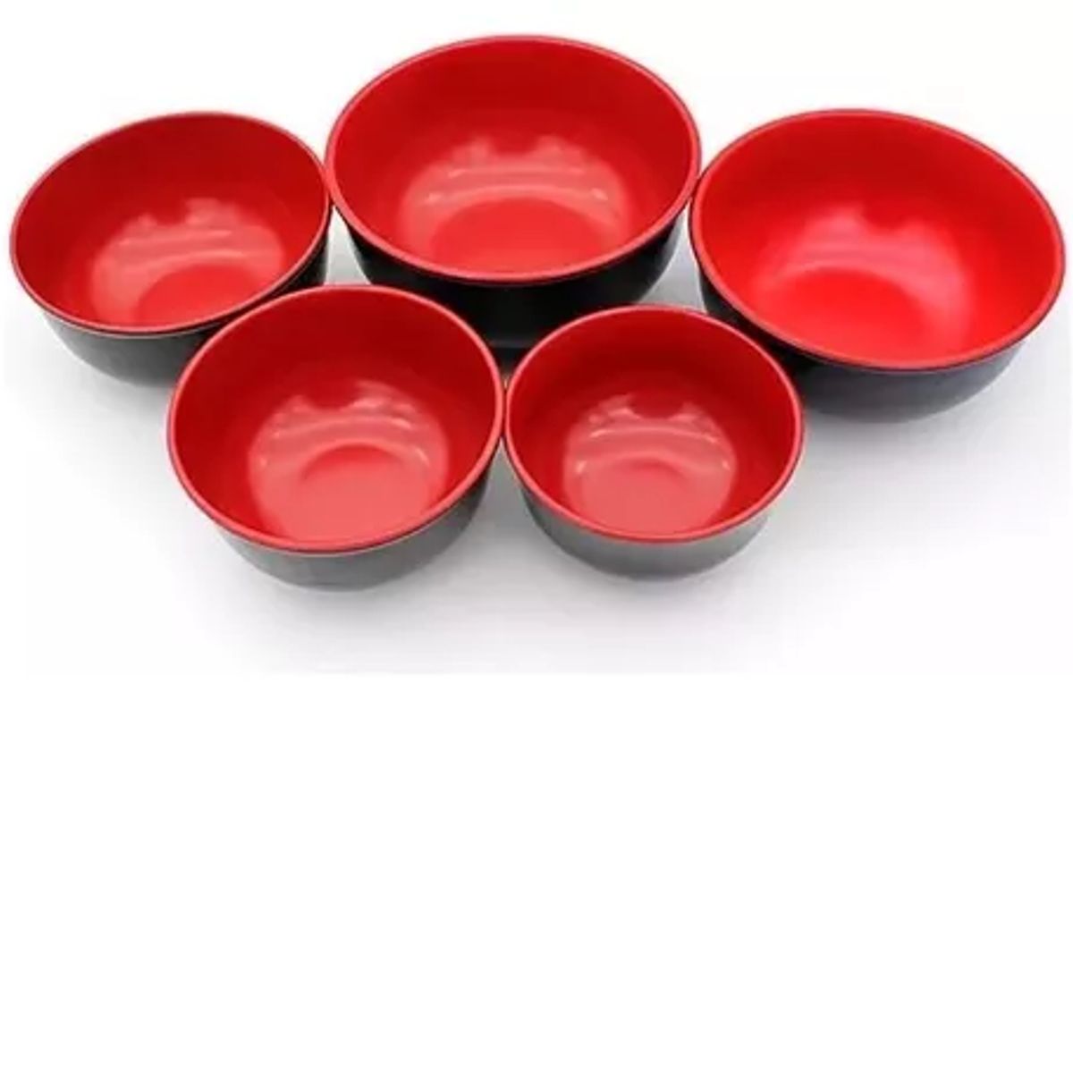 GENERICO - Pack 10 Pocillo Tazón Cuenco De Melamina Bowl Cocina 350ml