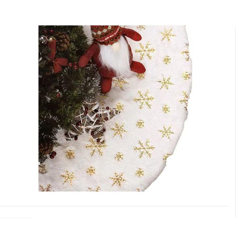 GENERICO - Falda Pie De Arbol Arbolitos De Navidad Decoracion Bordado