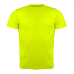 ANDESLAND OUTDOOR APPAREL - Polera Básica Poliéster Nuevos Colores Amarillo Unisex