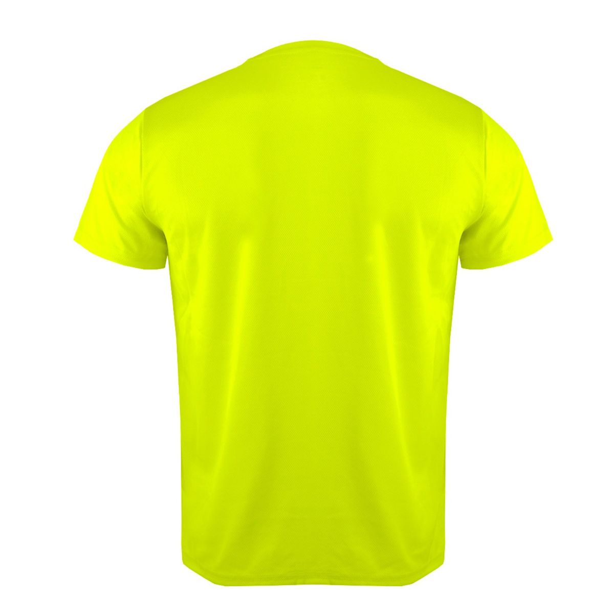 ANDESLAND OUTDOOR APPAREL - Polera Poliéster Manga Corta Otocyon Essential Amarillo Unisex