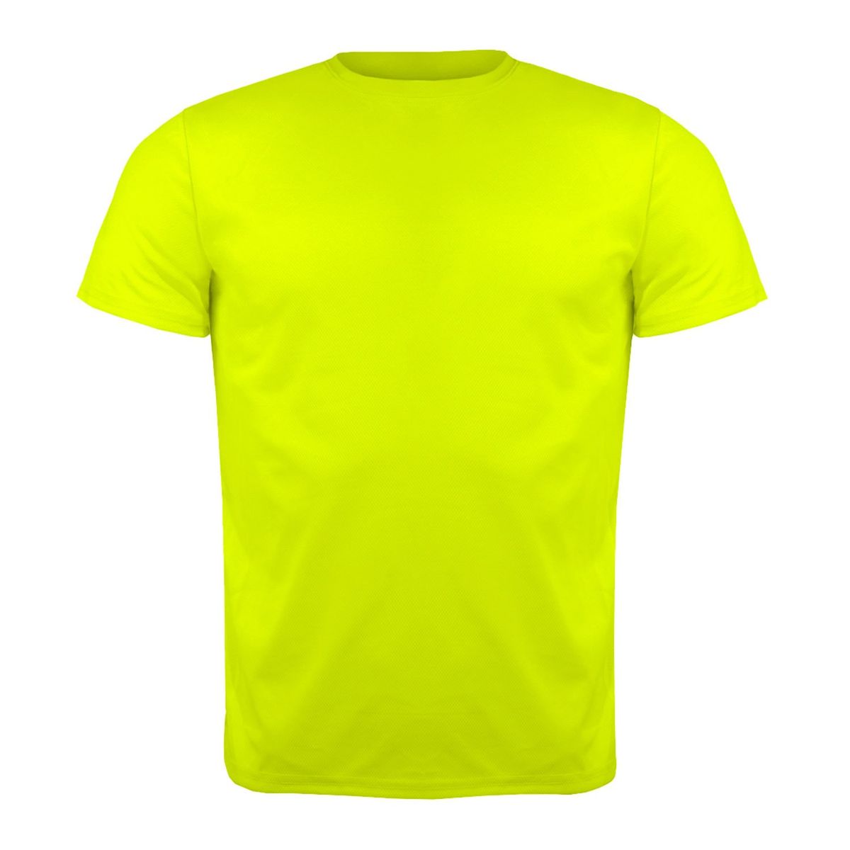 ANDESLAND OUTDOOR APPAREL - Polera Poliéster Manga Corta Otocyon Essential Amarillo Unisex