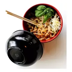 GENERICO - Pack 2 Pocillo Tazón Cuenco De Melamina Bowl Cocina 350ml