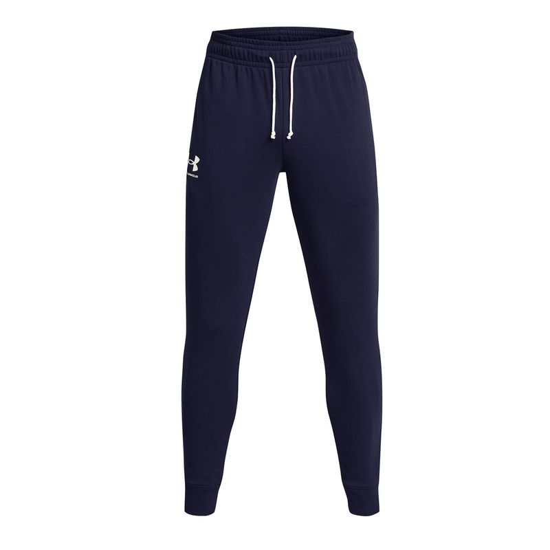 UNDER ARMOUR - Joggers UA Rival Terry para hombre Marino UNDER ARMOUR