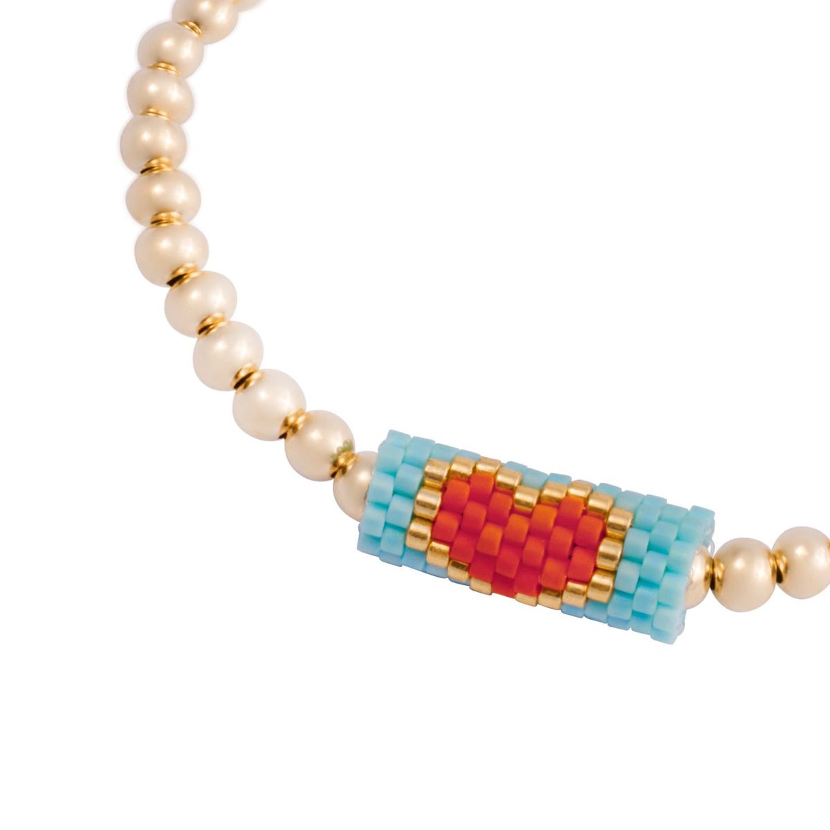 JB JOYAS BARON - Pulsera Plata Esterlina 925 Blue Revestida Oro 14kt