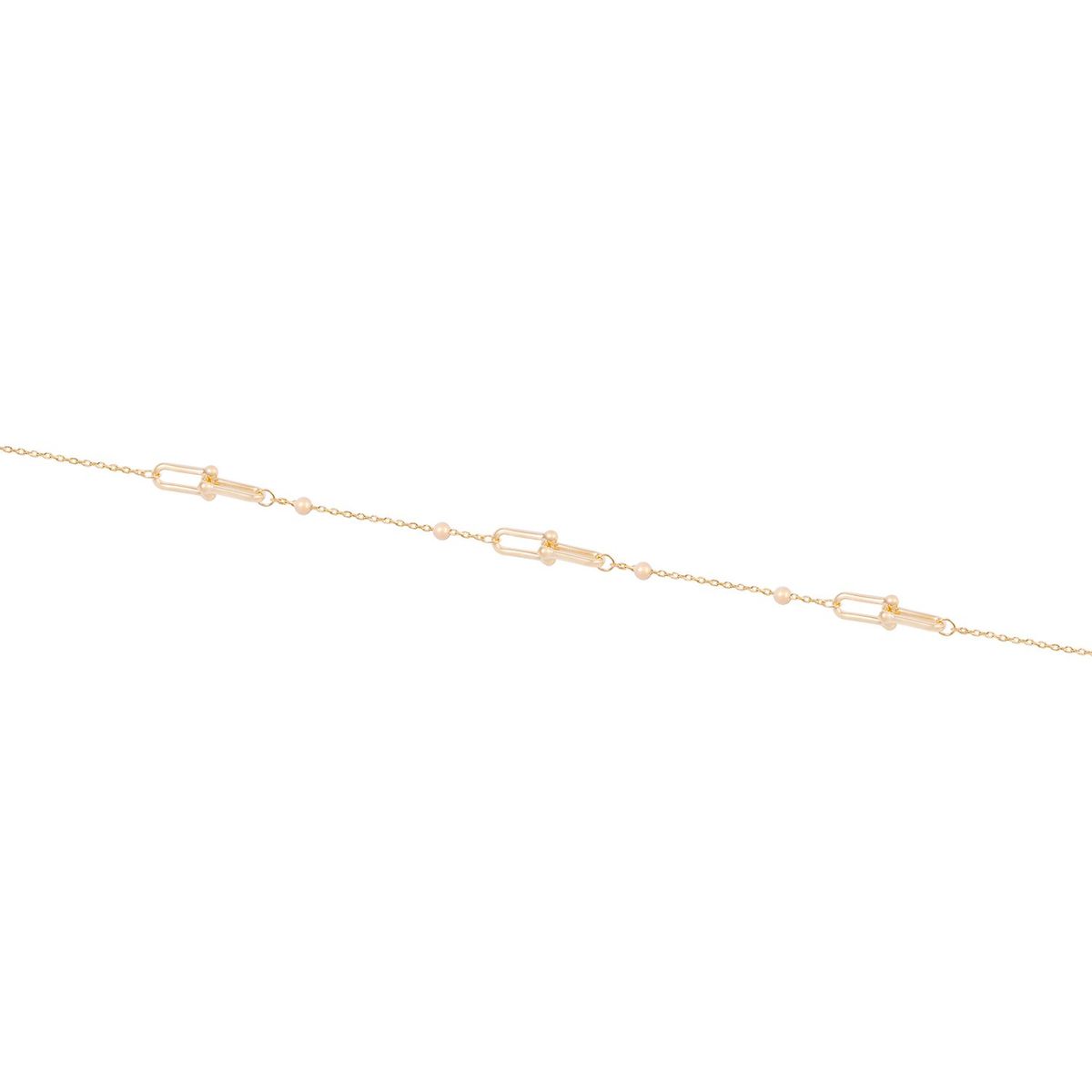 JB JOYAS BARON - Pulsera de Oro 18kt Eslabones entrelazados