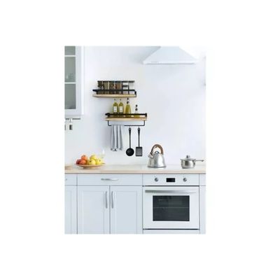 Imagen 2 del producto Repisas Flotantes De Madera Modernas Kit X2