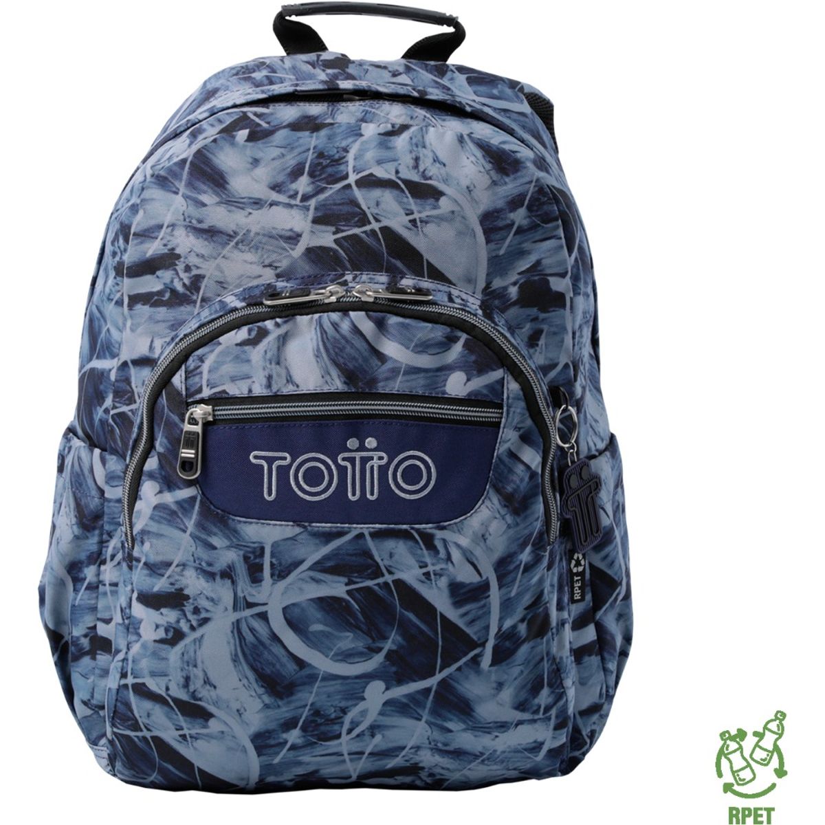 TOTTO - Totto Mochila Notebook Escolar Niño 20L Impermeable Eco001