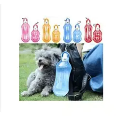 GENERICO - Bebedero Botella Mascota Agua Paseo 300 Ml