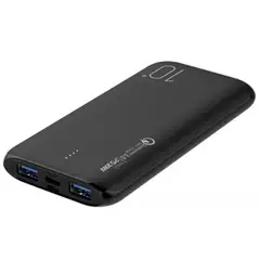 DUSTED - Bateria Externa Slim Carga Rápida de 20W Negro