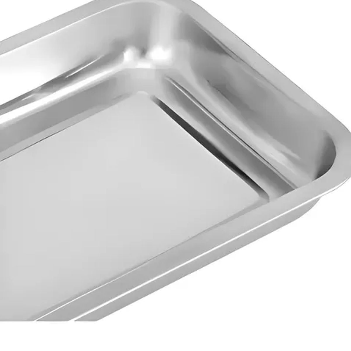 GENERICO - X2 Bandeja Para Horno Bandeja De Acero Inoxidable Multiuso