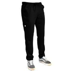 MEDICAL OUTFITTERS - Conjunto Clinico Uniforme Completo Médico Hombre - Negro