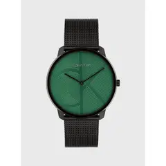 CALVIN KLEIN - Reloj Minimal Monogram Negro