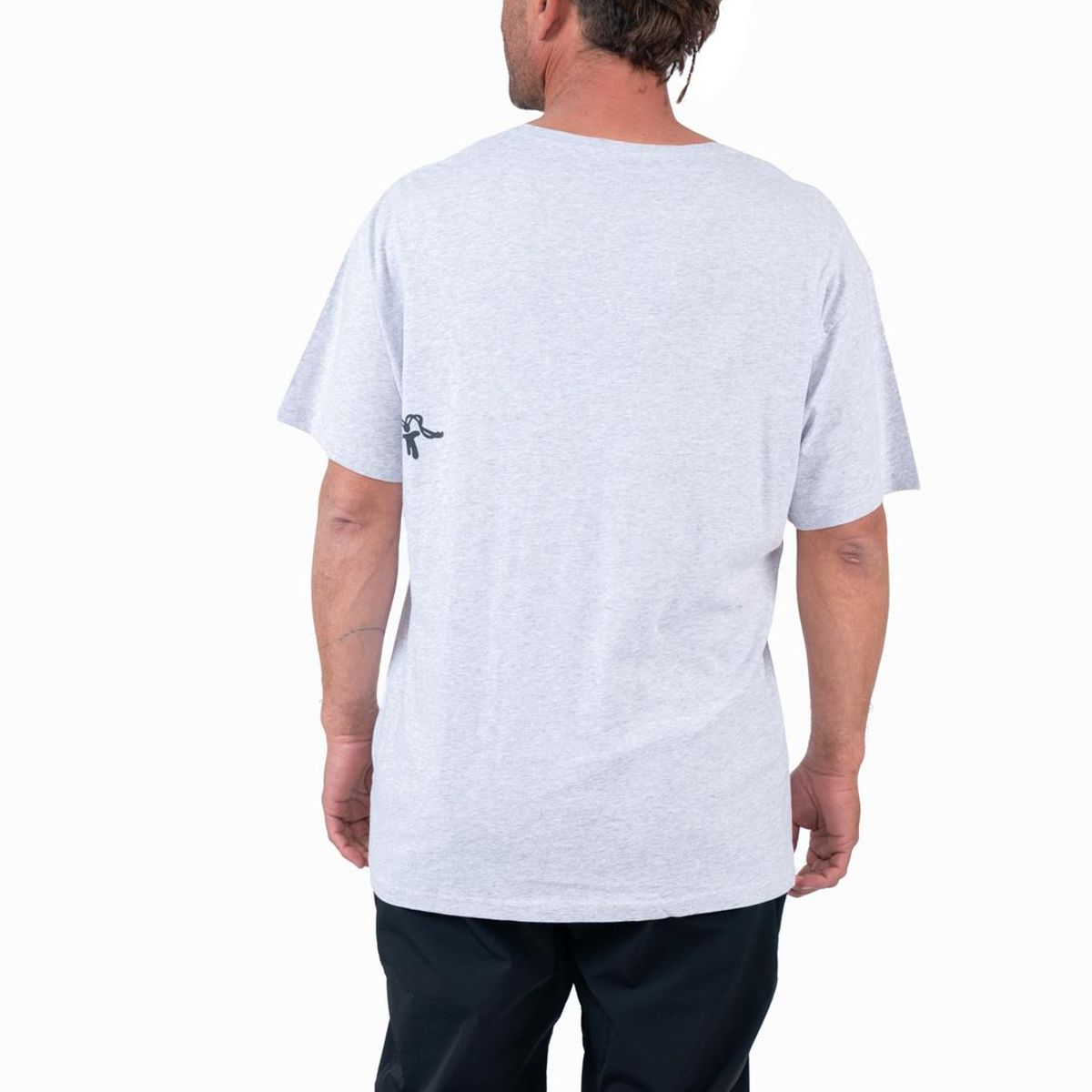 KAYA UNITE - Polera Hombre Hi Melange Grey