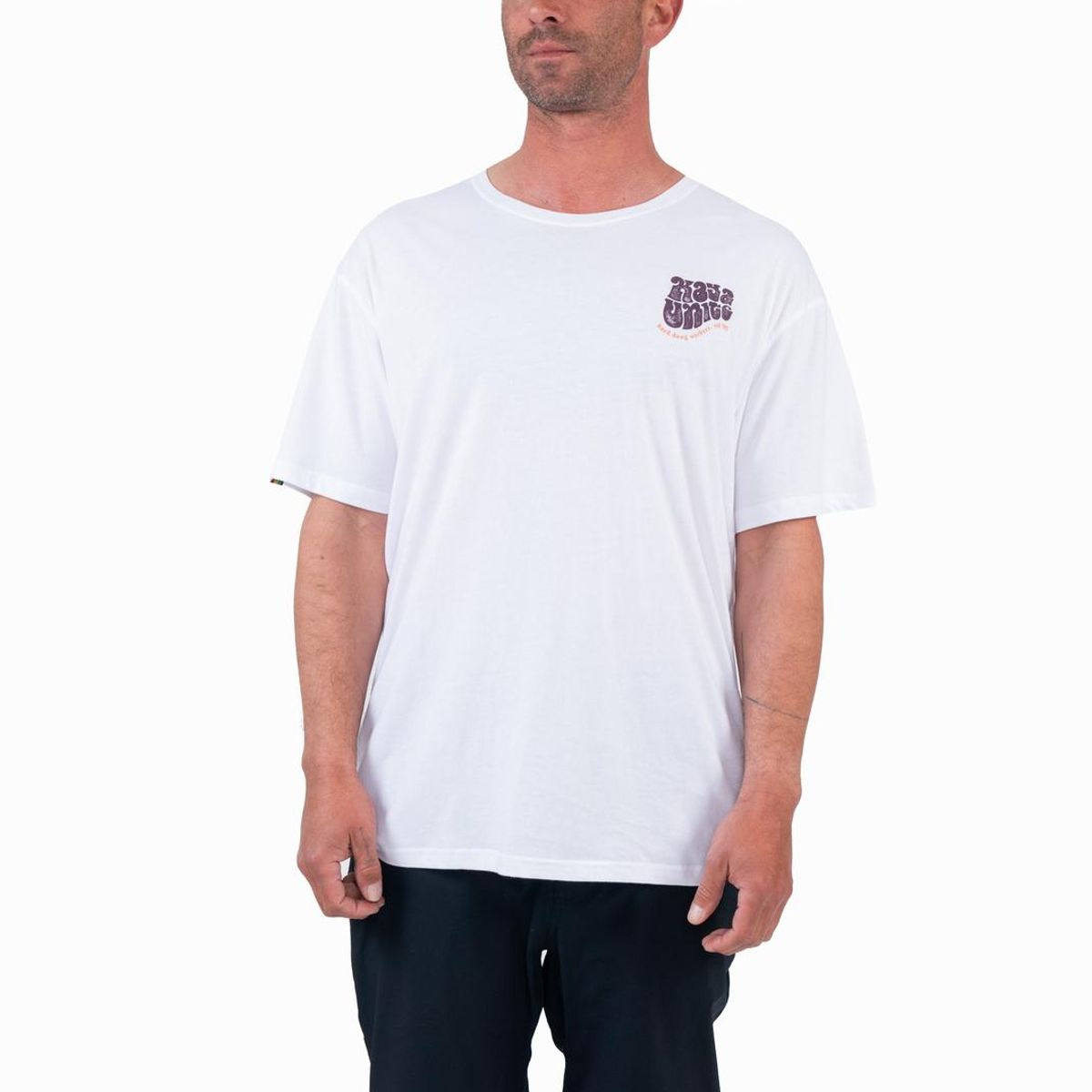 KAYA UNITE - Polera Hombre Chill White