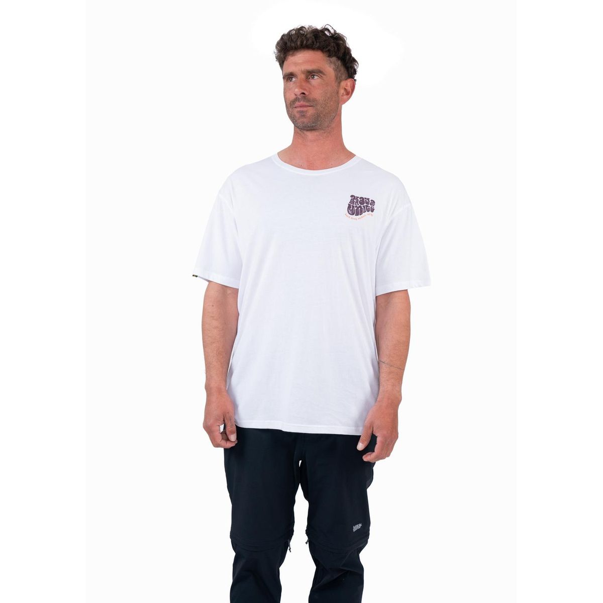 KAYA UNITE - Polera Hombre Chill White