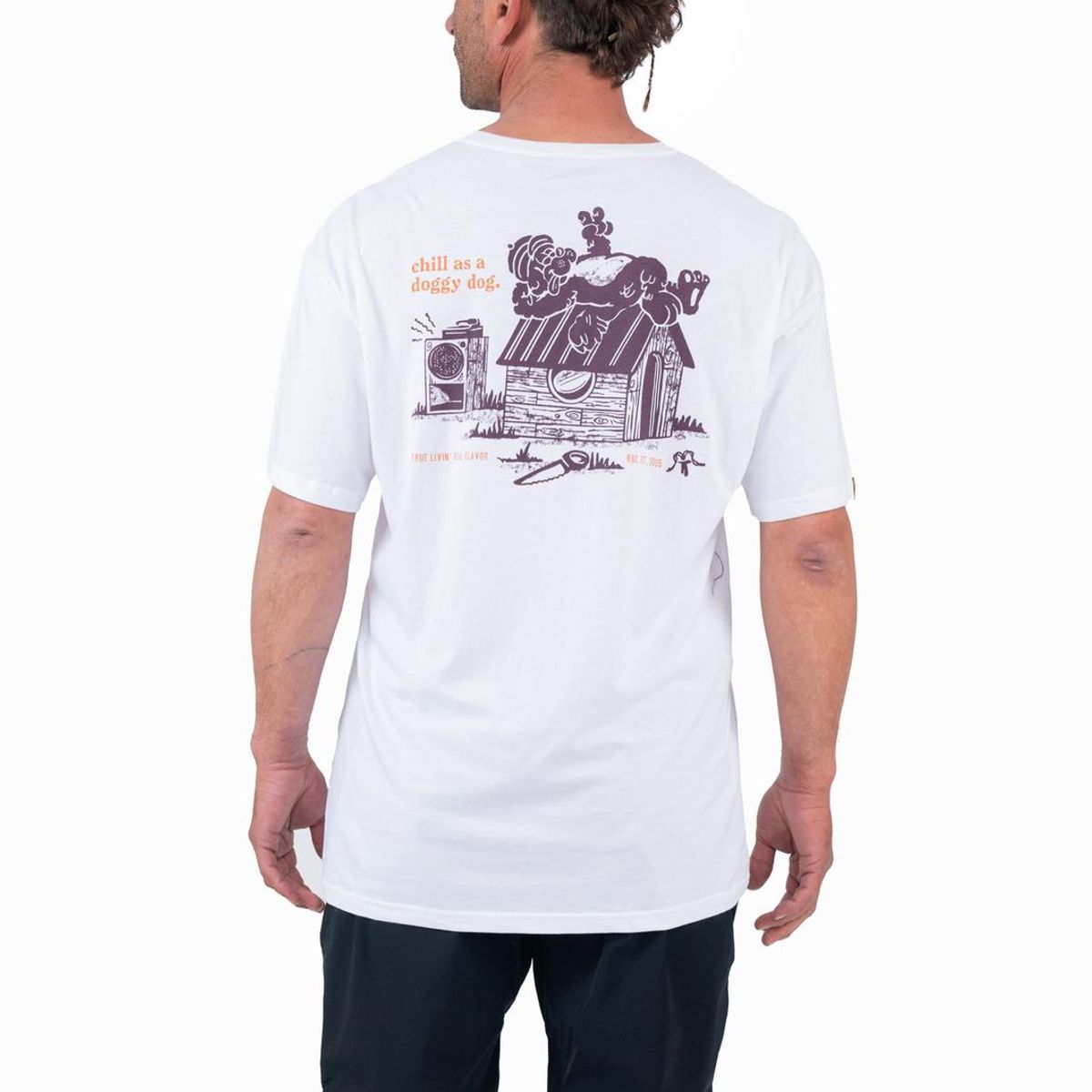 KAYA UNITE - Polera Hombre Chill White