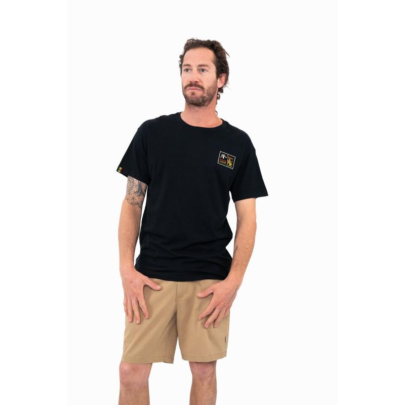 KAYA UNITE - Polera Hombre Roar Black