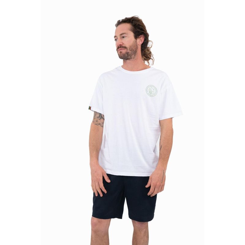 KAYA UNITE - Polera Hombre Farmer White