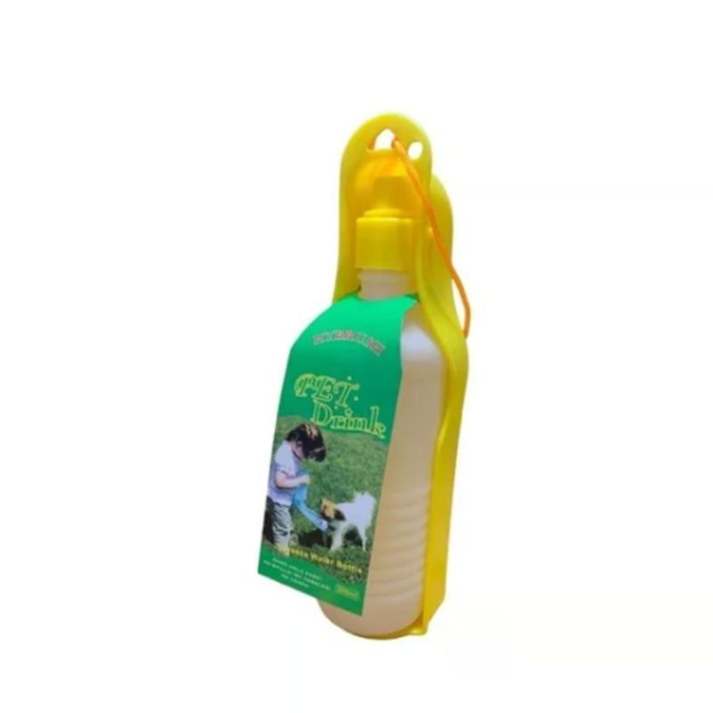 GENERICO - Botella Bebedera Agua Paseo Para Perros X 500 Ml