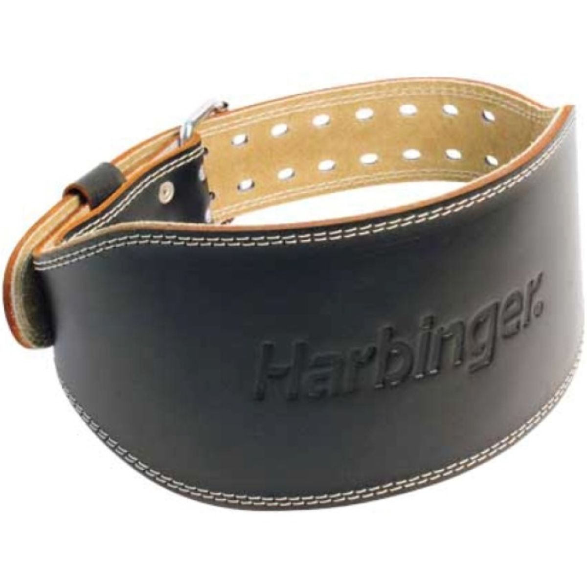 HARBINGER - Cinturon De Pesas Para Gimnasio Harbinger Leather Cuero XL