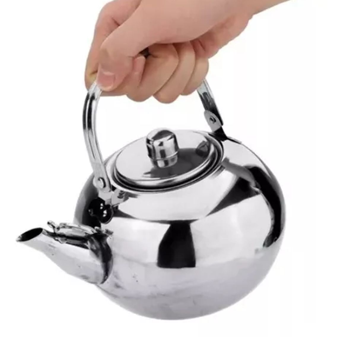 GENERICO - Tetera De Acero Inox Con Filtro Ideal Invierno Te Hogar Casa