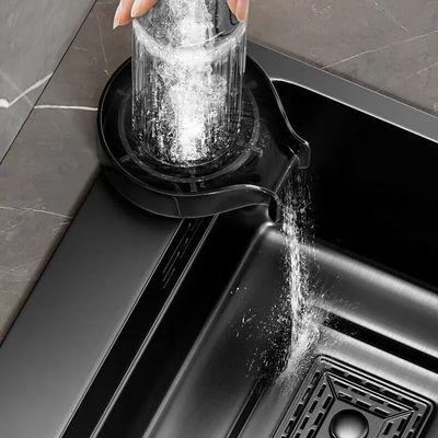 Imagen 2 del producto Lavaplato Empotrado Moderno Multifuncifuncional 80cmx45 Cm