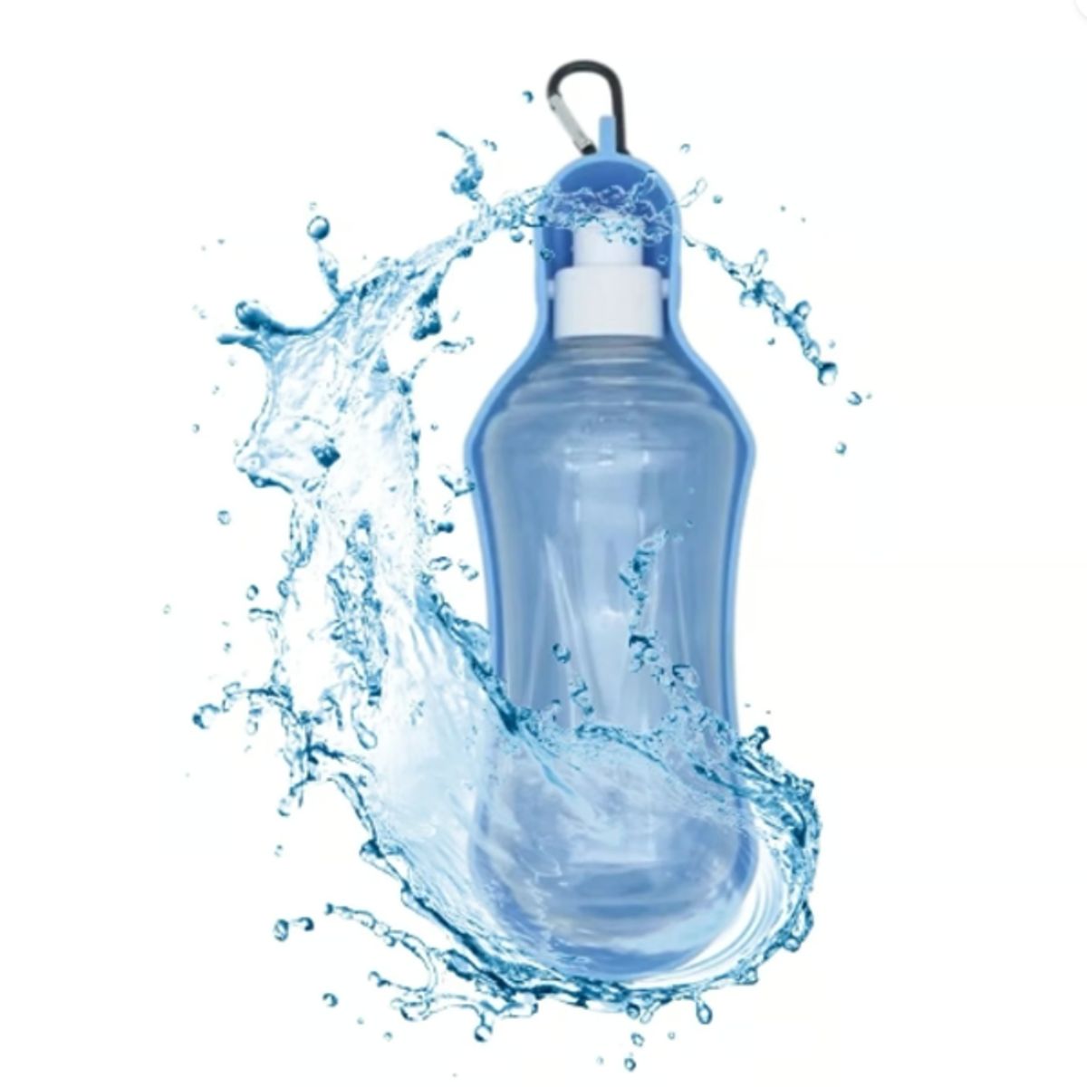 GENERICO - Botella De Agua Plegable Para Perros Y Gatos 500Ml