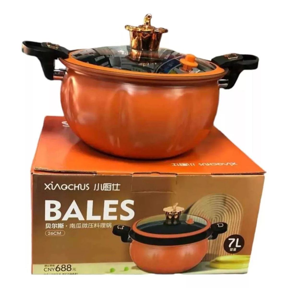 GENERICO - Microolla A Presion Antiadherente Para Sopa Y Guiso Cap 7lt