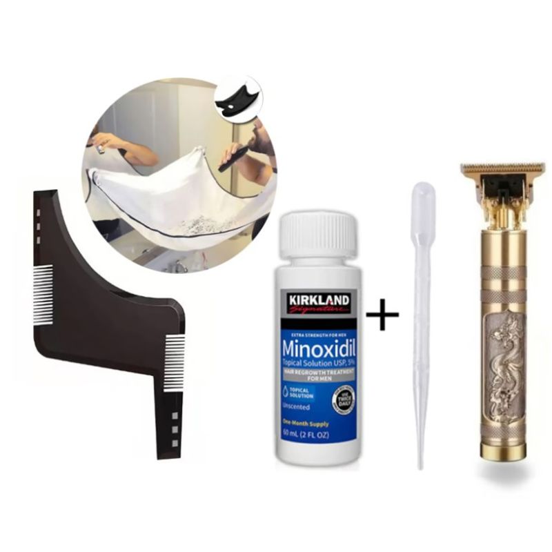 KIRKLAND - MINOXIDIL KIRKLAND TRATAMIENTO 1 MESES + PACK