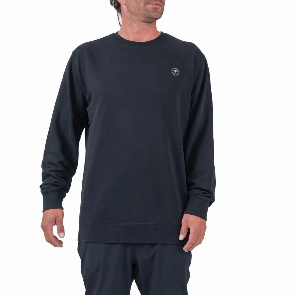 KAYA UNITE - Polerón Hombre Crewneck Logo Black