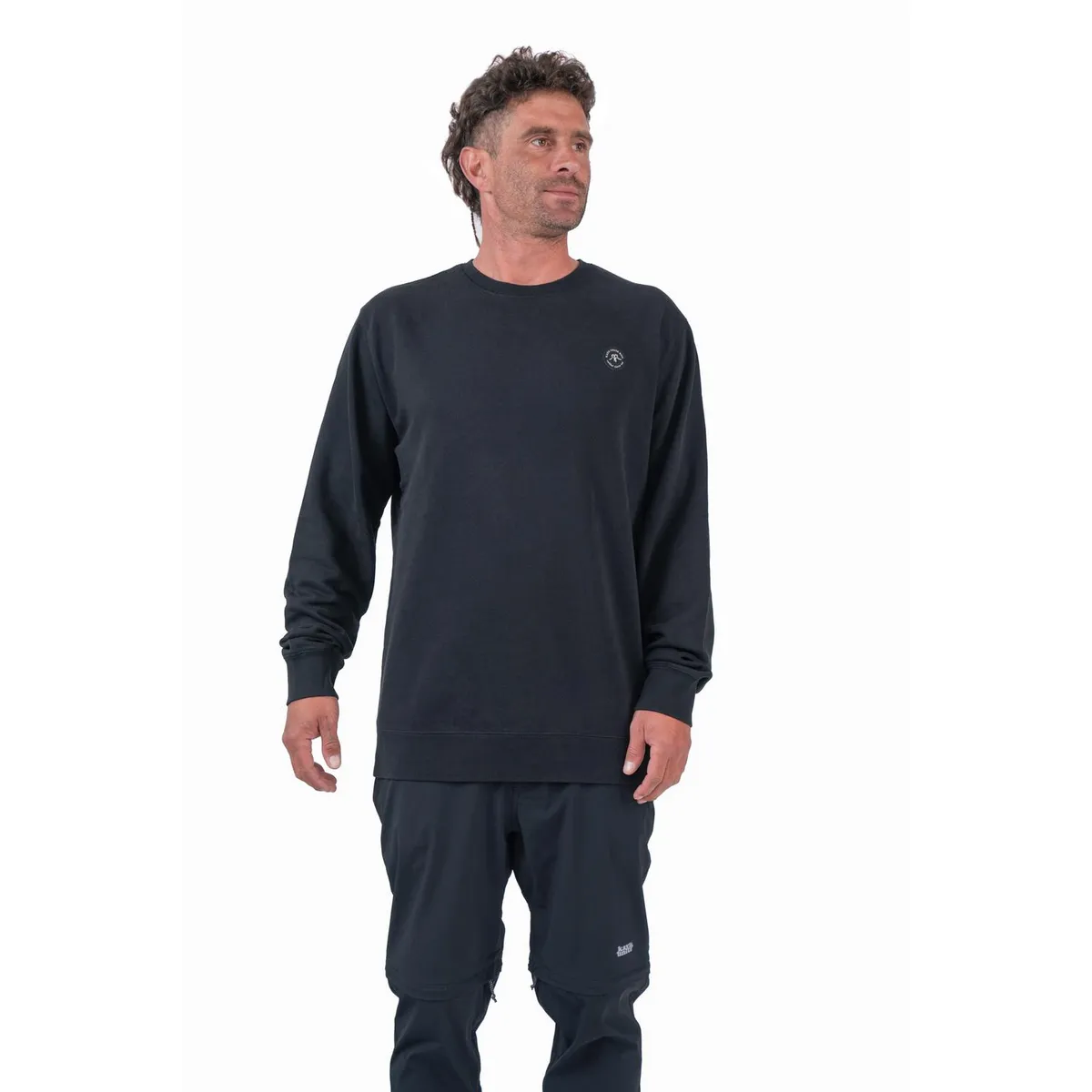 KAYA UNITE - Polerón Hombre Crewneck Logo Black