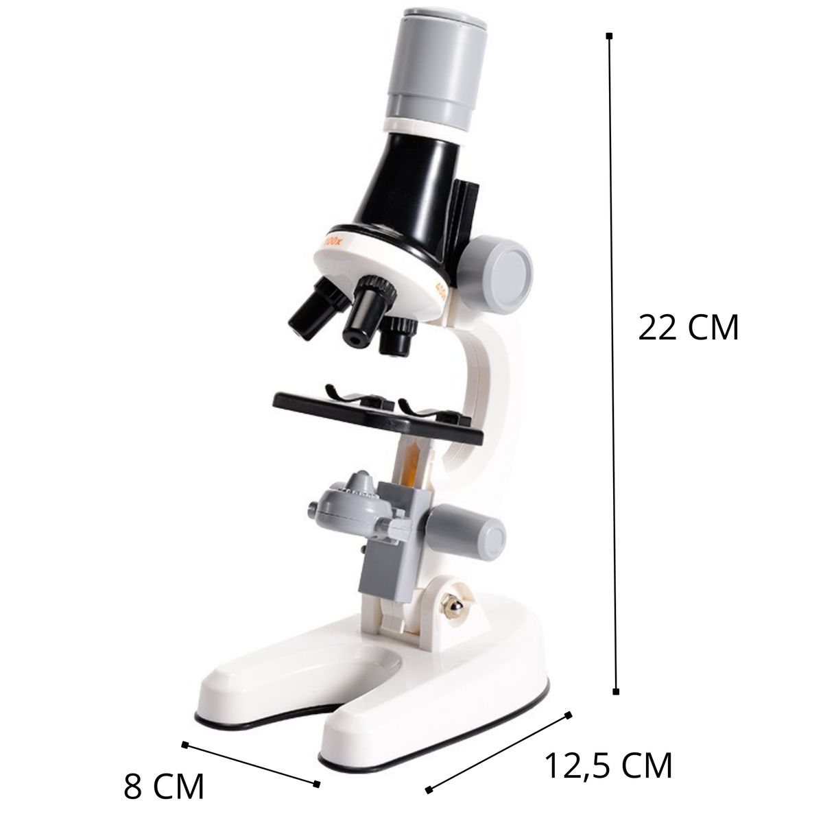 GENERICO - Microscopio Educativo Con Accesorios Para Niños 1200x