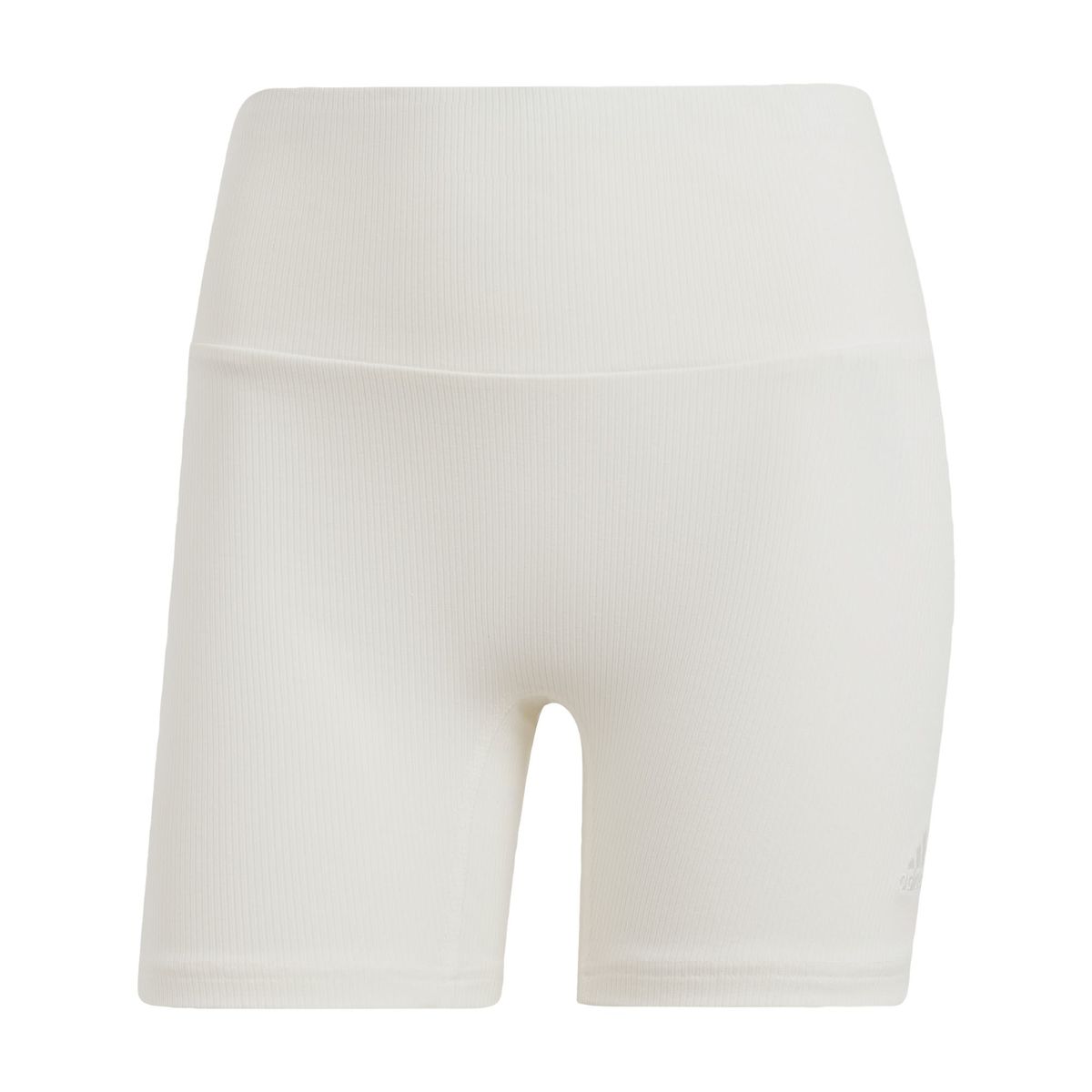 ADIDAS - Shorts de Ciclismo Lounge Acanalados Tiro Alto