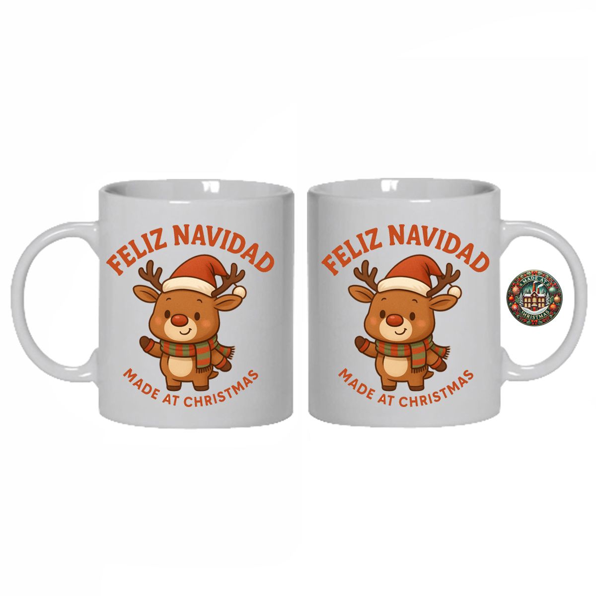 GENERICO - Tazón Navideño Made at Christmas.