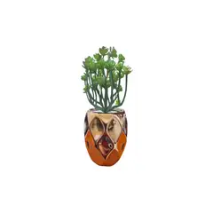 GENERICO - Planta Artificial Suculenta Mini Planta Plástico Maceta