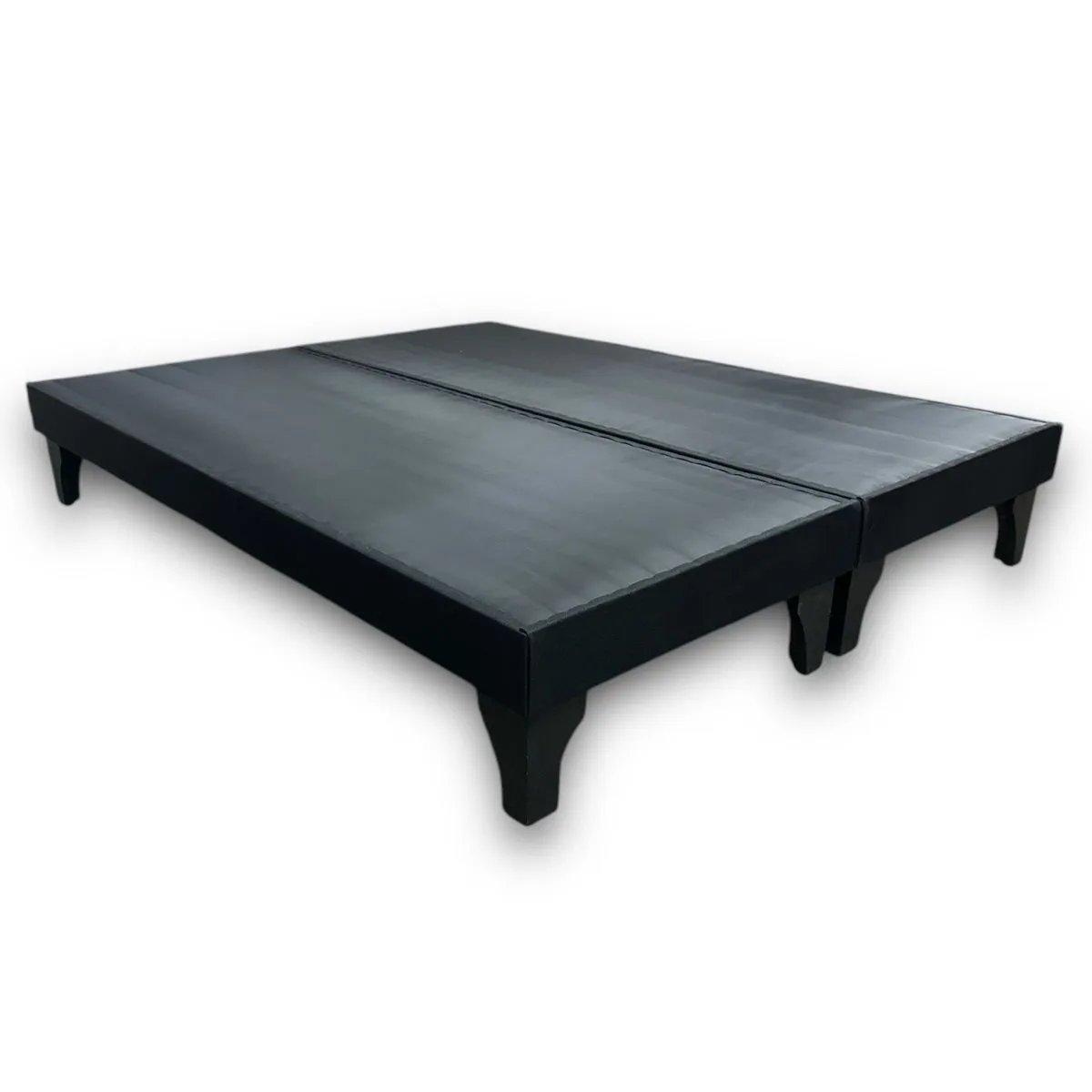 GENERICO - Base de cama 2 plazas europea negro