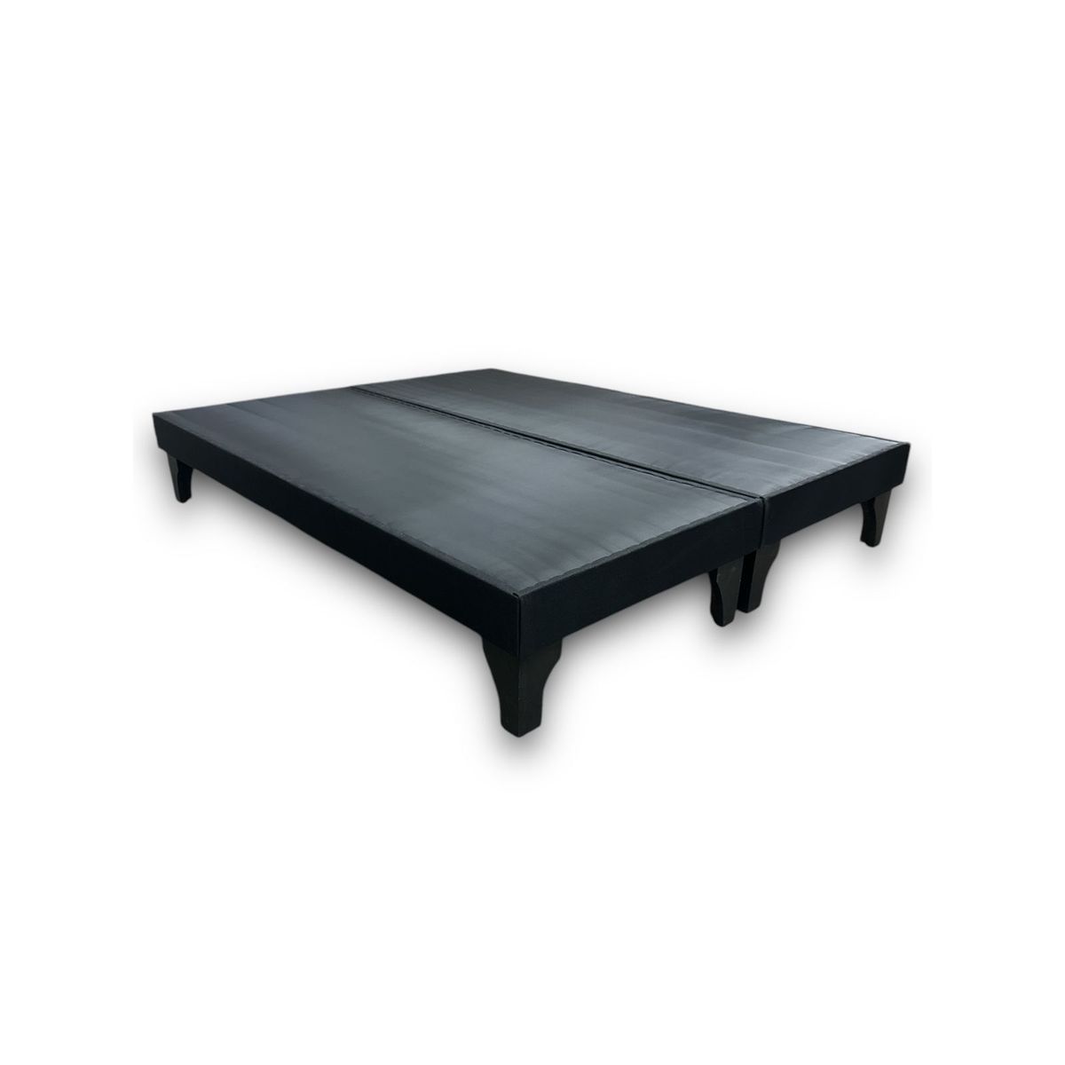 GENERICO - Base de cama 2 plazas europea negro