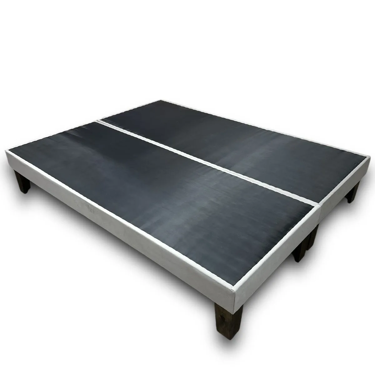 GENERICO - Base de cama 2 plazas europea Gris claro