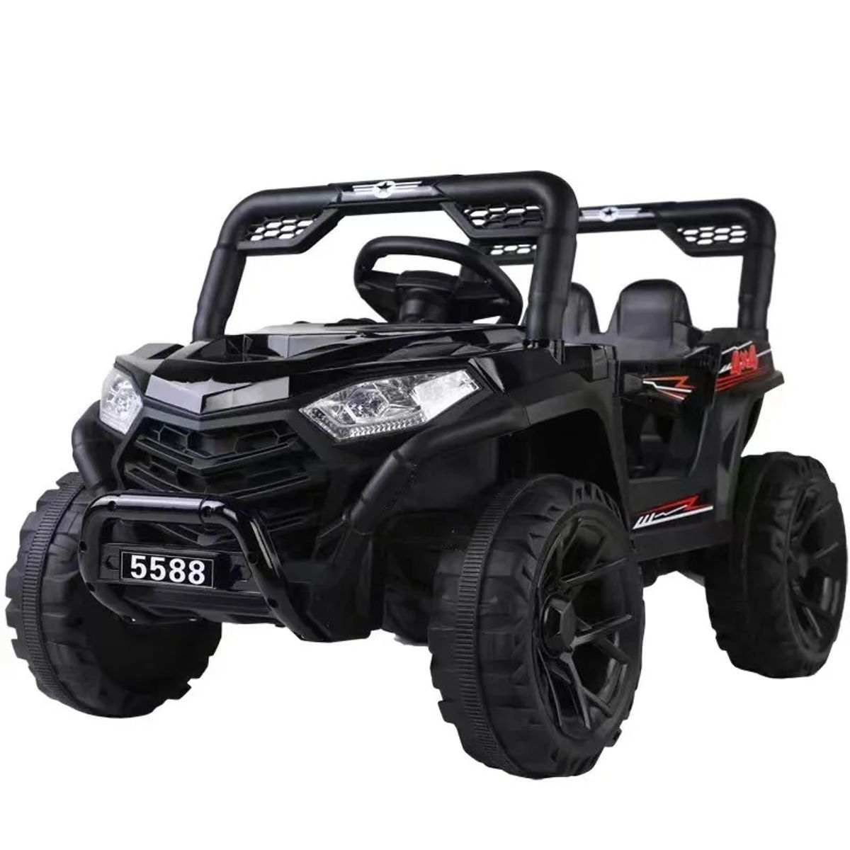 U BUY - Auto Electrico Infantil Jeep Negro