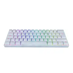 NEWSKILL - Teclado Inalam Gamer Pyros Ivory RGB Switch Outemu Red