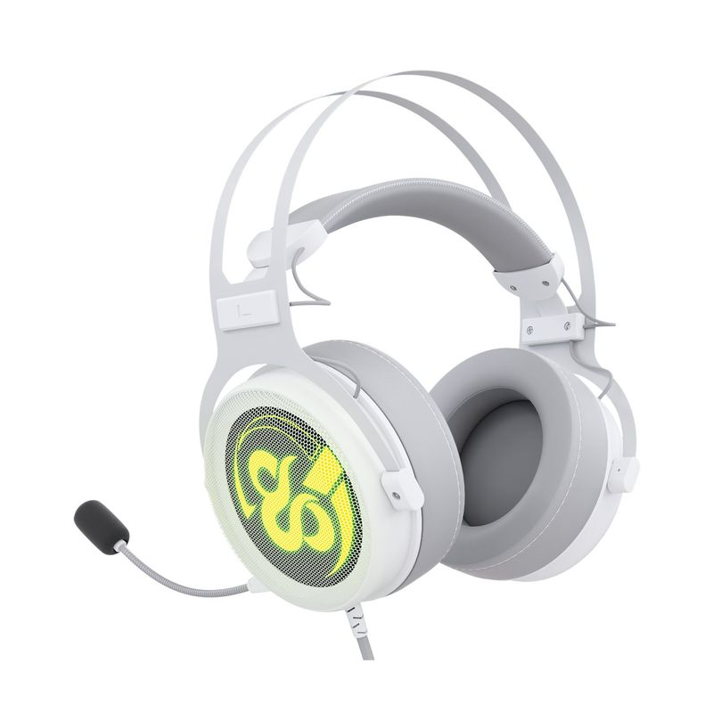 NEWSKILL - Audifono Gamer 7.1 RGB  Kimera V2 Ivory